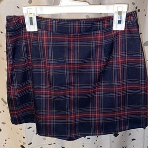Forever 21 plaid skirt